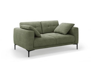 Canapea verde din textil pentru 2 persoane Bemy Structural Micadoni
