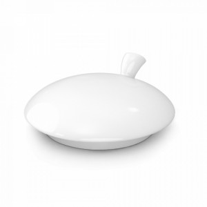 Capac pentru zaharnita alb din ceramica Sweet Tassen