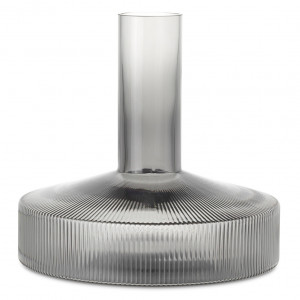 Carafa gri din sticla 1.1 L Ripple Ferm Living