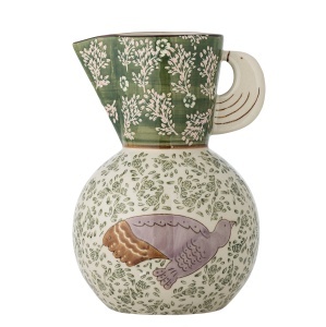 Carafa multicolora din ceramica 1.51 L Hezha Bloomingville