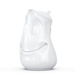 Ceainic alb din ceramica 1.2 L Smiley Tassen