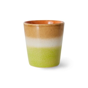 Ceasca multicolora din ceramica 230 ml 70s Eclipse HKliving