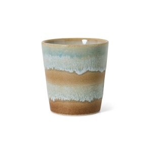 Ceasca multicolora din ceramica 230 ml 70s Skyline HKliving
