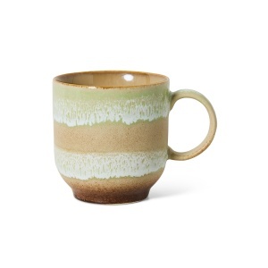 Ceasca multicolora din ceramica 250 ml 70s ceramics Umber HKliving