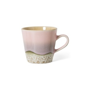 Ceasca multicolora din ceramica 270 ml 70s Muse HKliving