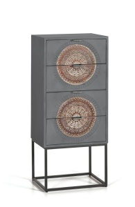 Comoda multicolora din lemn 45 cm Joly Giner y Colomer