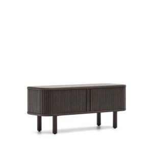 Comoda TV maro din lemn 120 cm Mailen Kave Home