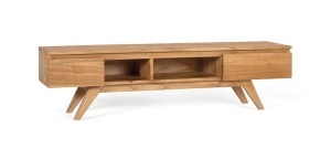 Comoda TV maro din lemn 150 cm Rimini Giner y Colomer