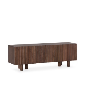 Comoda TV maro din lemn 160 cm Tamira The Home Collection