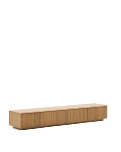 Comoda TV maro din lemn 200 cm Helvine Kave Home