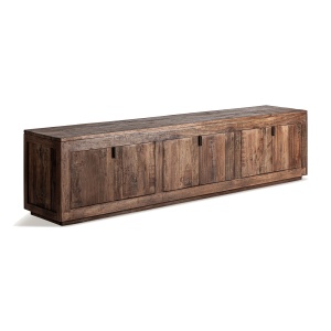 Comoda TV maro din lemn 253 cm Selby Vical Home