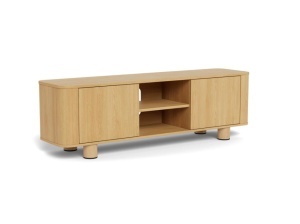 Comoda TV maro din metal 160 cm Atmore Quiet Object