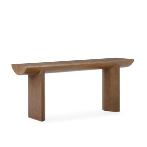 Consola maro din lemn 178 cm Orissa Thai Natura