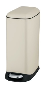 Cos de gunoi crem din metal 20 L Easy Close Wenko