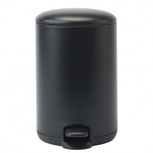 Cos de gunoi negru din metal 3 L Kaz Aquanova