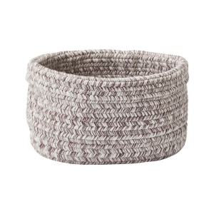 Cos depozitare maro/crem din fibre Rena Small Aquanova