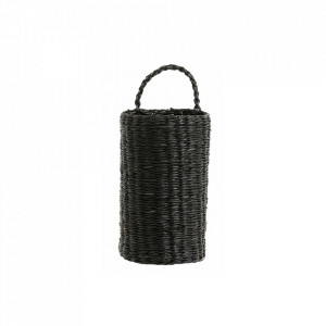 Cos negru din iarba de mare Seagrass Basket Nordal