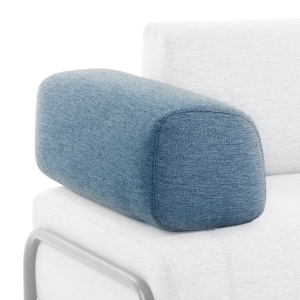 Cotiera albastra din textil Compo Kave Home