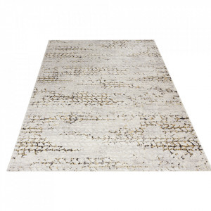 Getting worse Play with Appearance Covor crem/auriu din poliester si polipropilena Opulance Delio Mint Rugs  (diverse dimensiuni) | The Home.ro