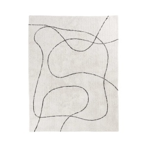 Covor crem din bumbac 160x230 cm Tampa House Nordic