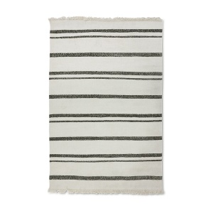 Covor crem din fibre naturale 200x300 cm Striped HKliving