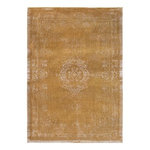 Covor galben din fibre sintetice Medallion Spring Moss Louis de Poortere (diverse dimensiuni)