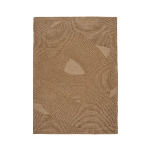 Covor maro din fibre naturale 160x230 cm Pune House Nordic