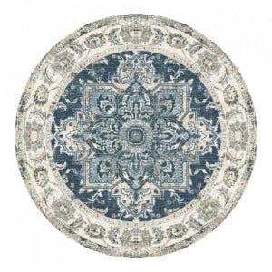 Covor multicolor din fibre sintetice 200 cm Havana Blue House Nordic