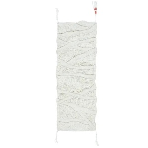 Covor pentru copii ivoriu din fibre naturale 70x200 cm Enkang Lorena Canals