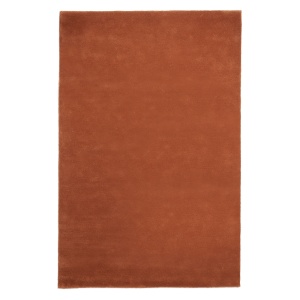 Covor rosu/maro din fibre naturale 200x300 cm Stille Ferm Living
