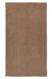 Covoras baie bej din fibre sintetice 50x90 cm Monza Lalee