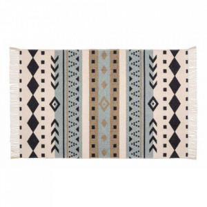 Covoras baie multicolor din bumbac 50x80 cm Trendy Wenko