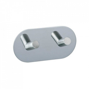 Cuier argintiu din metal Yenno Shine Wenko