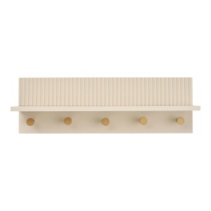 Cuier cu raft crem 78 cm Rocca House Nordic