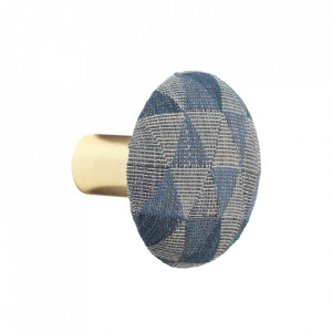 Cuier din textil si metal Haakon Dusty Blue Large Cozy Living Copenhagen
