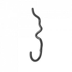 Cuier negru din metal Curvature Ferm Living