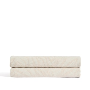 Cuvertura crem din bumbac 180x260 cm Zenti Kave Home