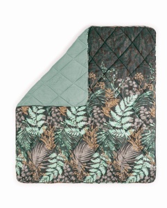 Cuvertura matlasata verde menta din fibre sintetice 155x215 cm Clorasa The Home Collection
