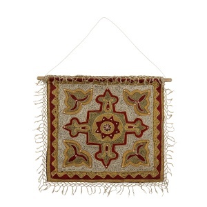 Decoratiune de perete multicolora 75x75 cm Mughal Creative Collection