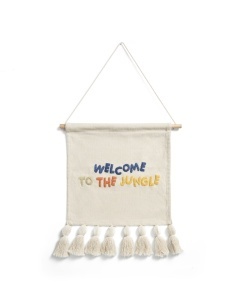 Decoratiune de perete multicolora din bumbac 40x50 cm Tandani Kave Home