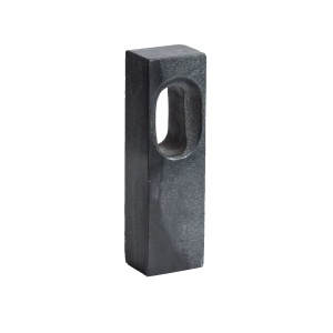 Decoratiune gri inchis din marmura 36 cm Tesh Kave Home