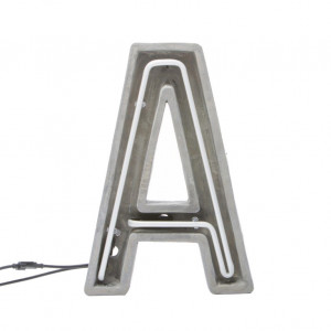 Decoratiune luminoasa din ciment 40 cm A Alphacrete Seletti