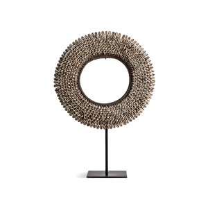 Decoratiune neagra/maro din fibre naturale 45 cm Seoane Vical Home