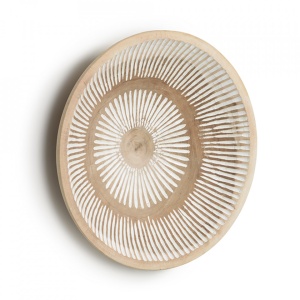 Decoratiune pentru perete din lemn maro 30 cm Melisa Kave Home