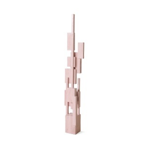 Decoratiune roz din lemn 160 cm Skyscraper HKliving