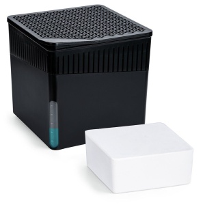 Dezumidificator negru din plastic Cube Wenko