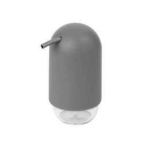 Dispenser sapun gri din plastic 237 ml Touch Umbra