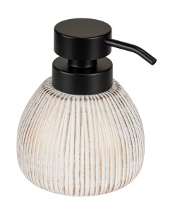 Dispenser sapun lichid auriu/alb din ceramica 500 ml Pascoli Wenko