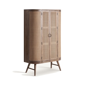 Dulap maro din lemn 170 cm Beckley Vical Home