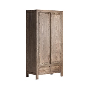 Dulap maro din lemn 200 cm Thouars Vical Home